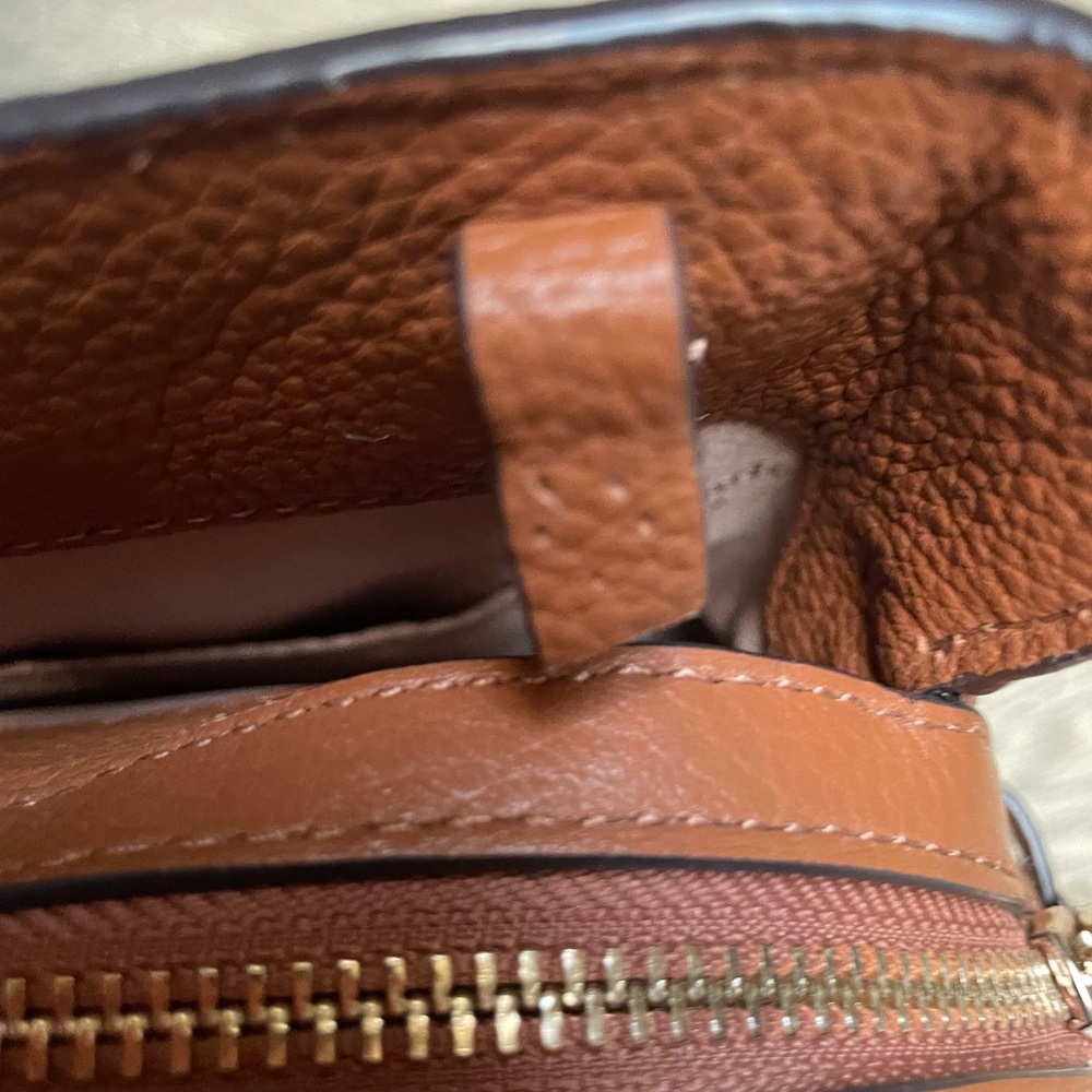 Kate Spade Leila Medium Brown pebble Leather Tote Bag - Picture 4 of 6